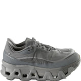 Grey sneakers, front view