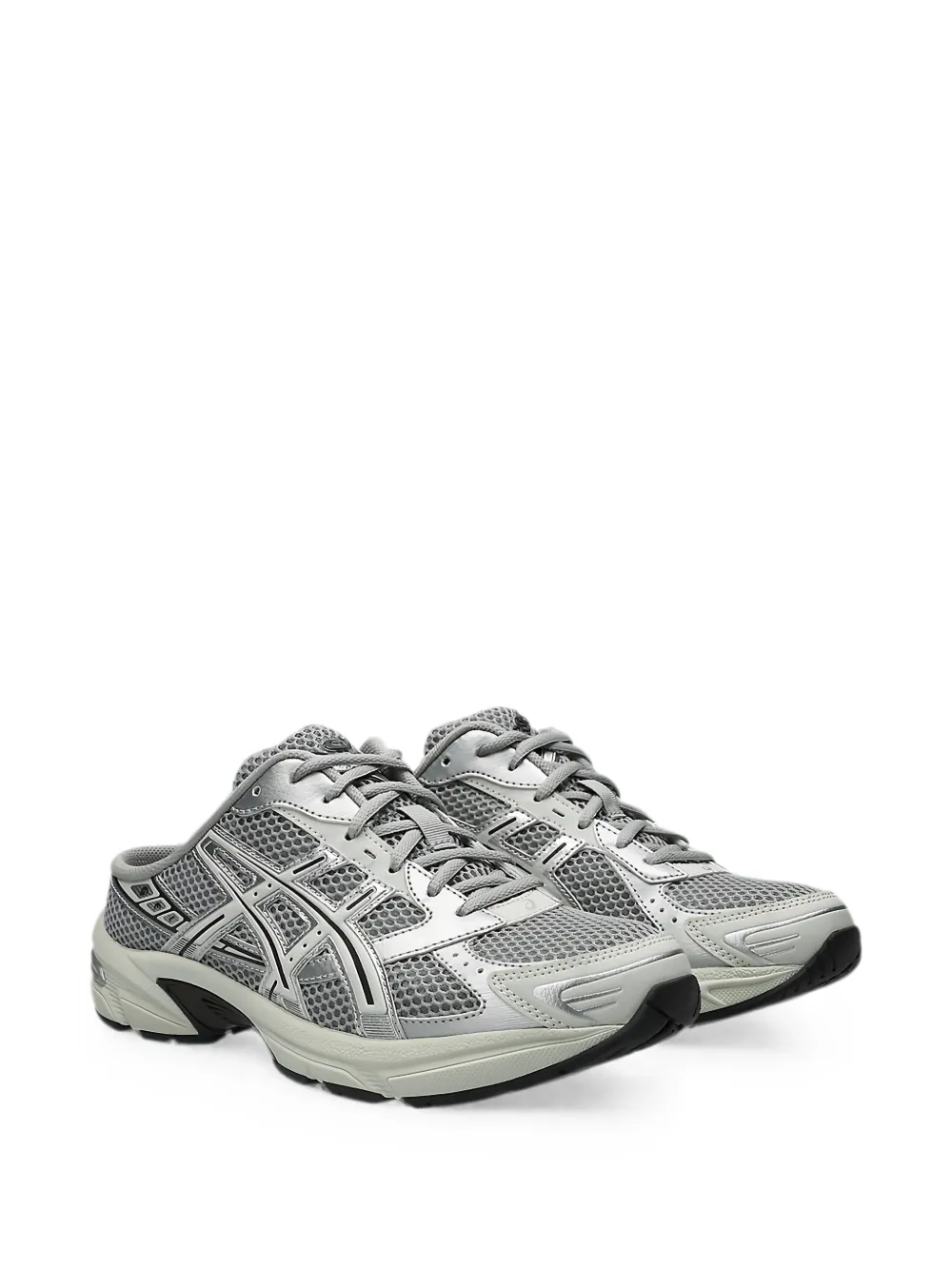 Grey shoes, front view