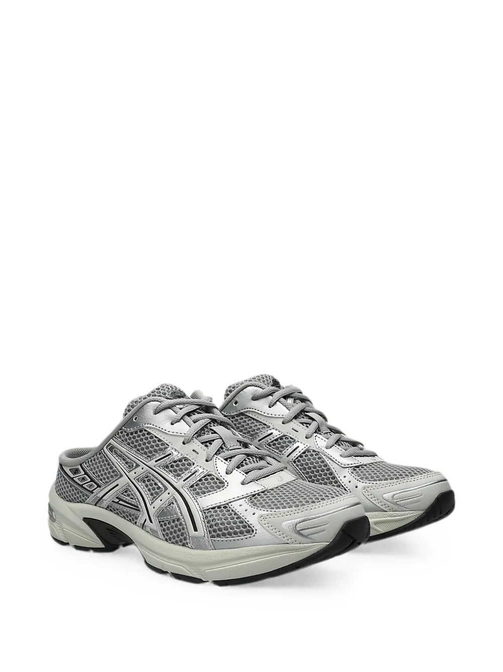 Grey shoes, front view
