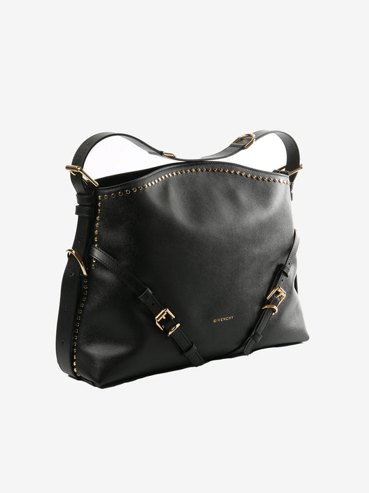Black bags, side view
