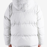 Tan jacket, full body view