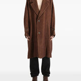 Brown jacket, full body view
