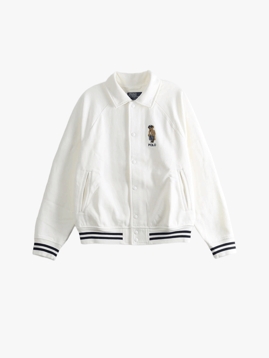 White jacket, front view