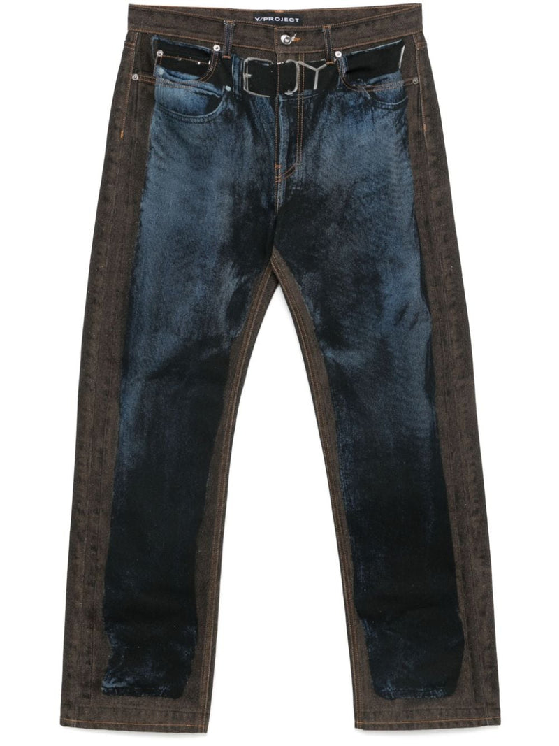 Y/PROJECT - Women Yp Trompe L'oeil Jeans