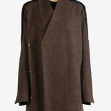 RICK OWENS - Women Cappotto In Pelle Officer Jacket