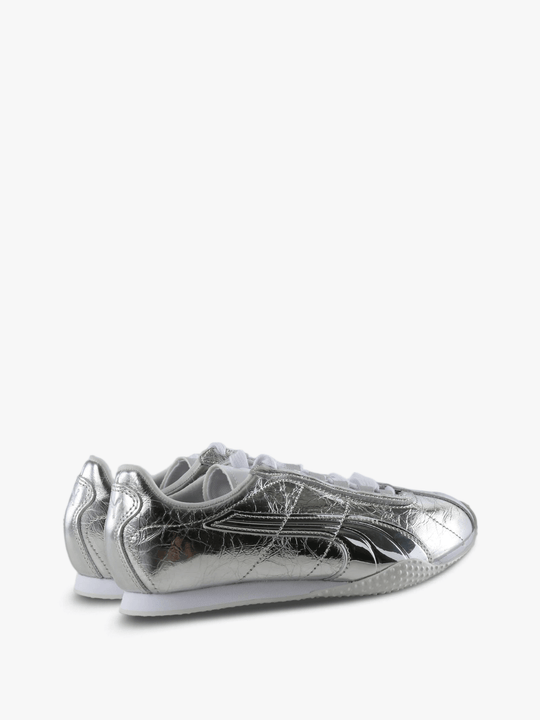 Grey shoes, side view