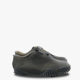 Grey sneakers, front view