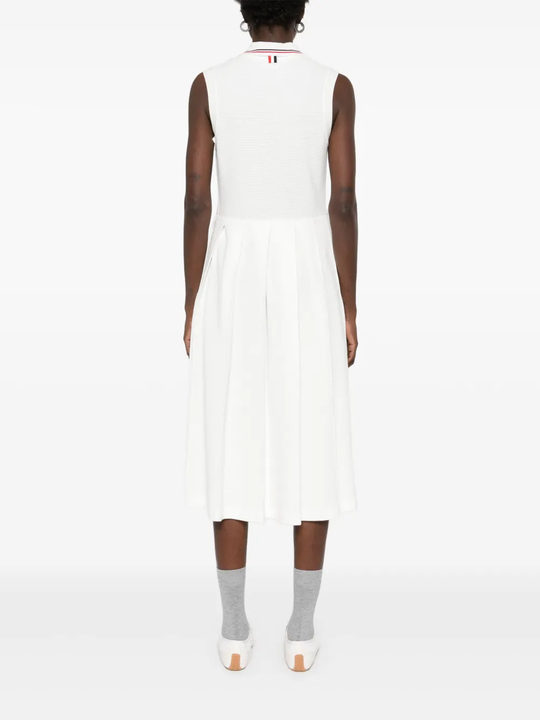 White dress, full body view