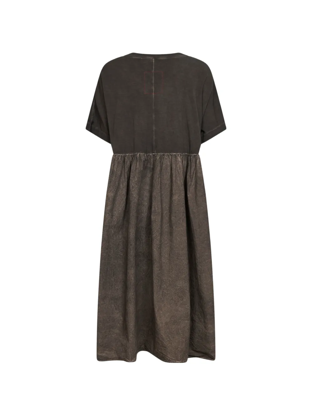 brown dresses,back view