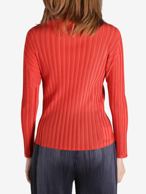 PLEATS PLEASE ISSEY MIYAKE - Women Rib Pleats February Shirt