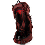 Burgundy bag, front view