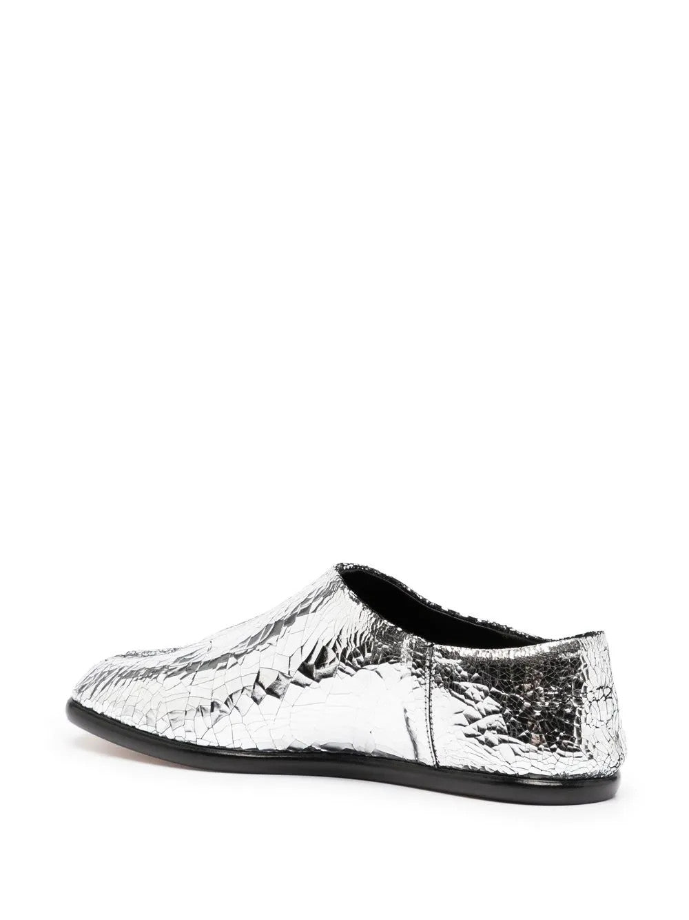 White shoes, side view