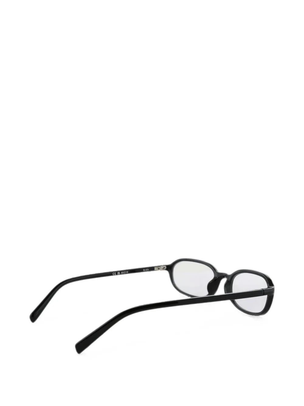 Black eyewear, front view