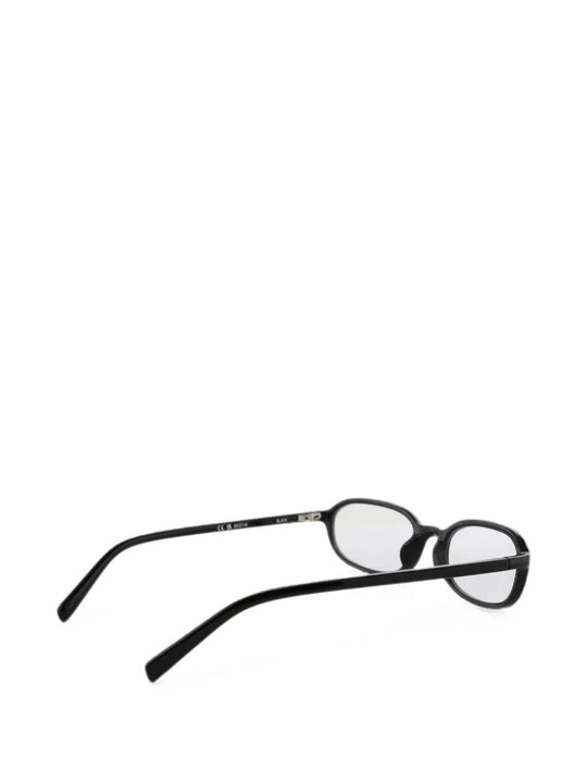Black eyewear, front view