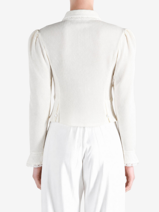 White shirt, full body view