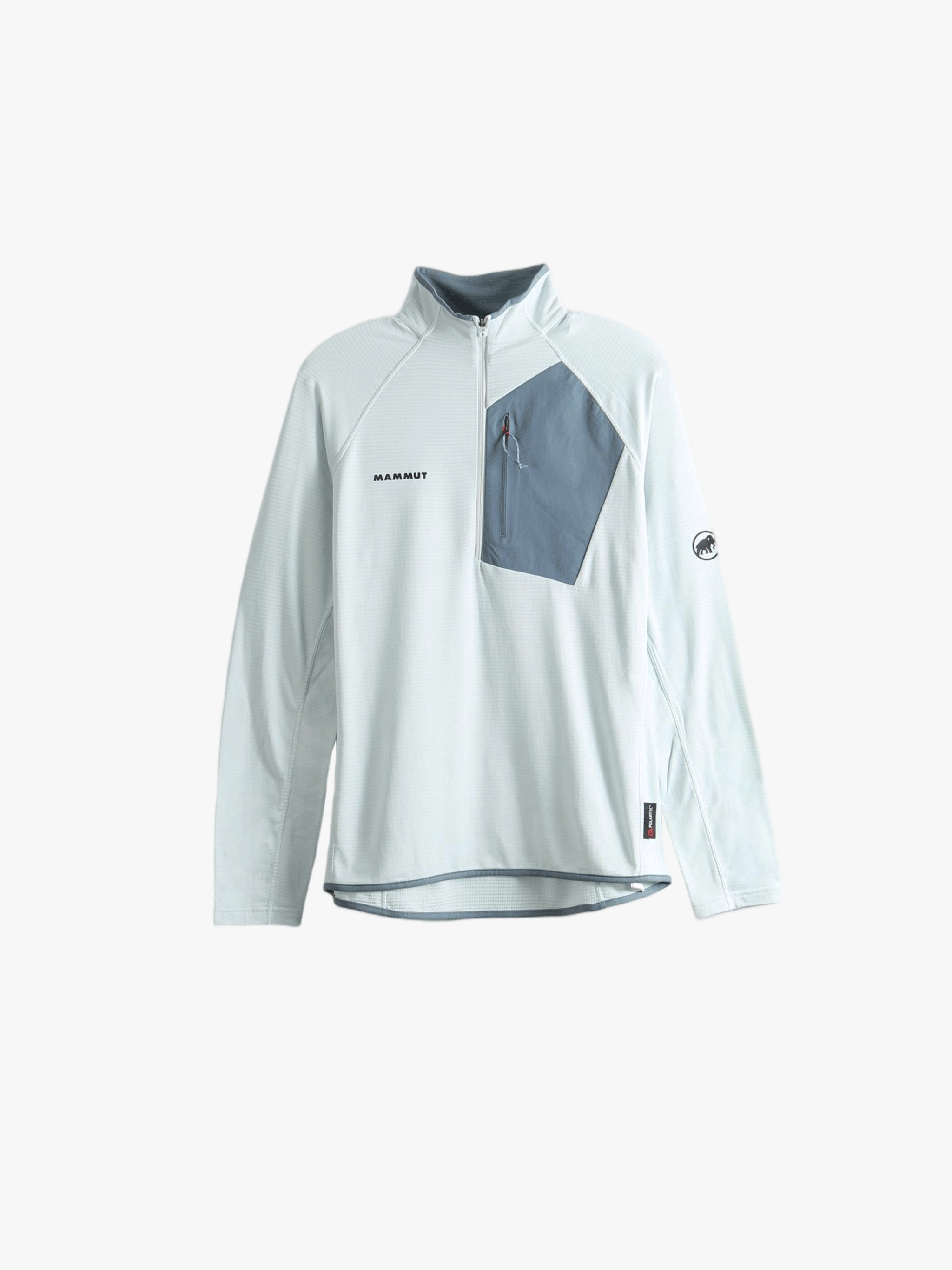Grey hoodie, front view