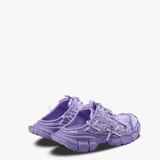 Purple shoes ,side view