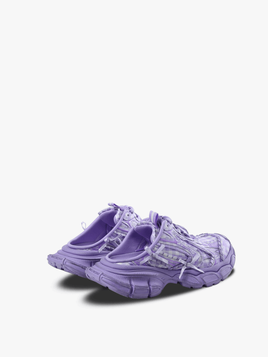 Purple shoes ,side view