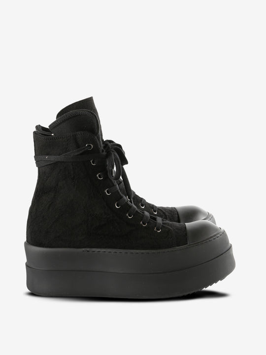 Black sneaker, side view