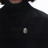 Grey accessories, front view