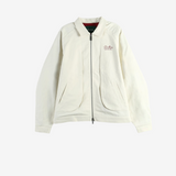 Tan jacket, front view