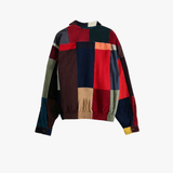 Red jackets, back view