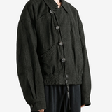 Black jacket, front view