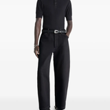 Black pants, full body view