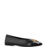 Black shoes, front view