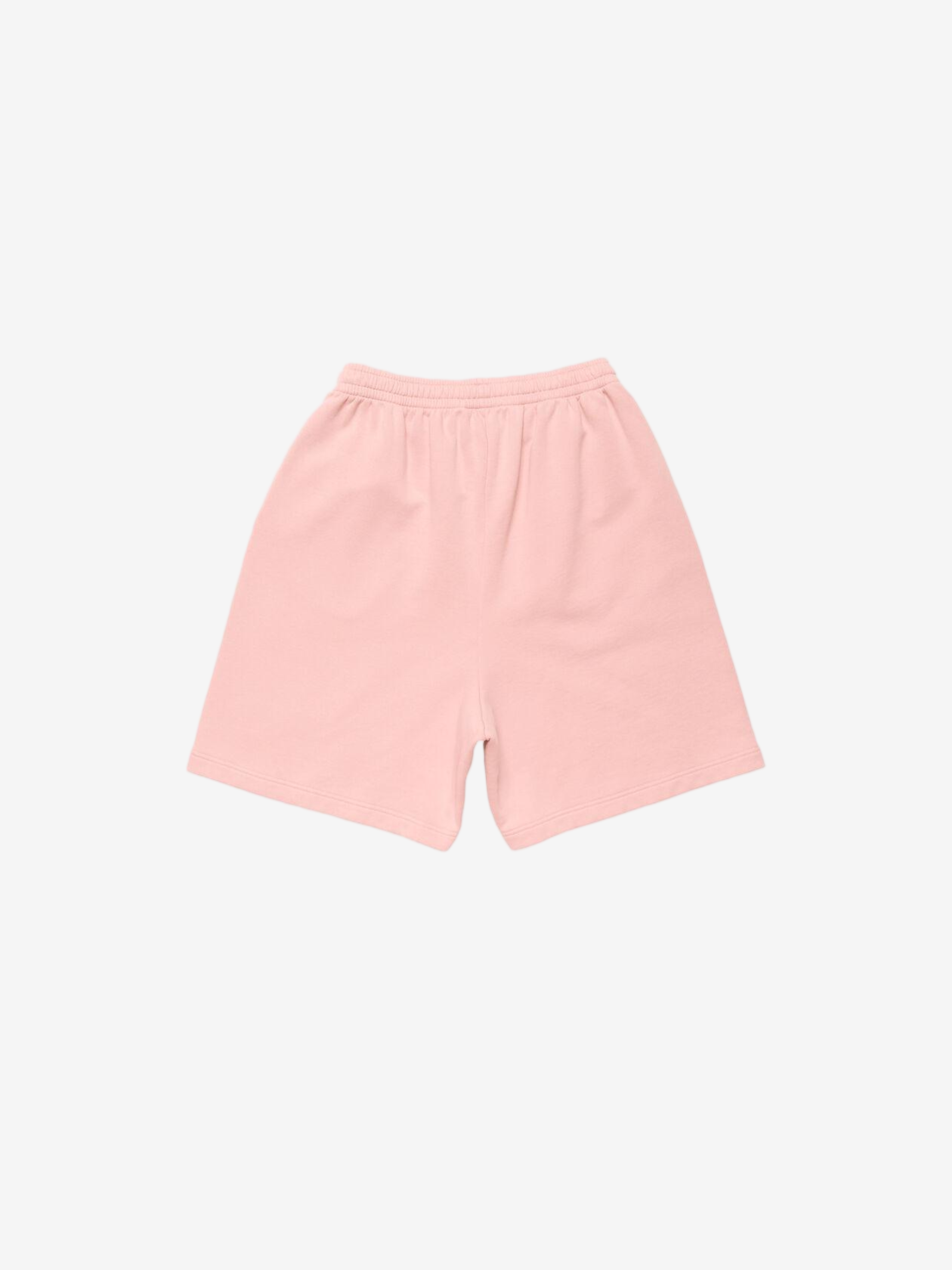 Pink shorts, front view
