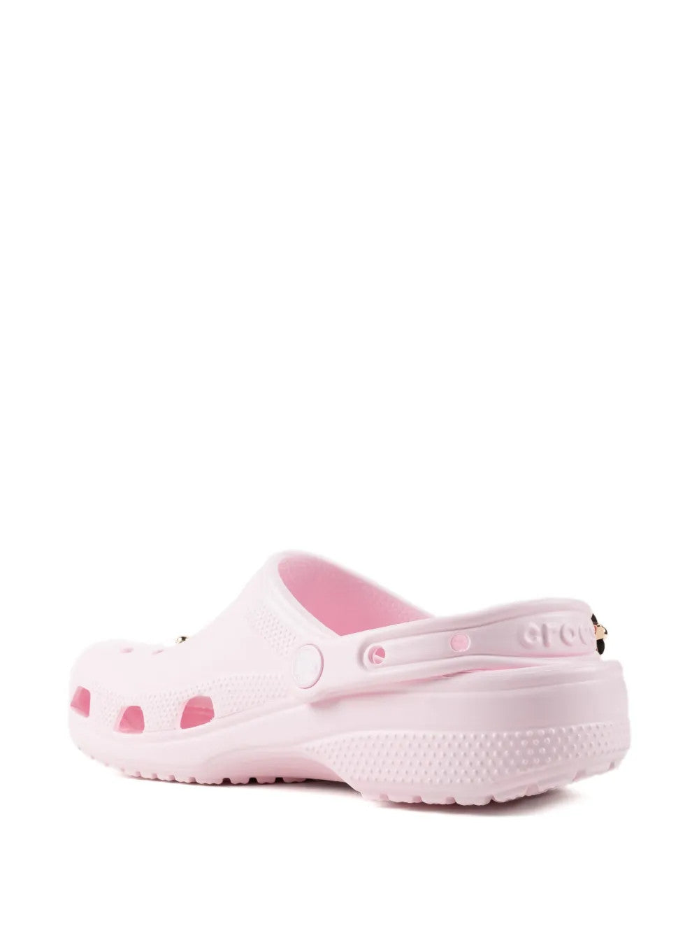 Pink shoes, side view