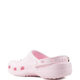Pink shoes, side view