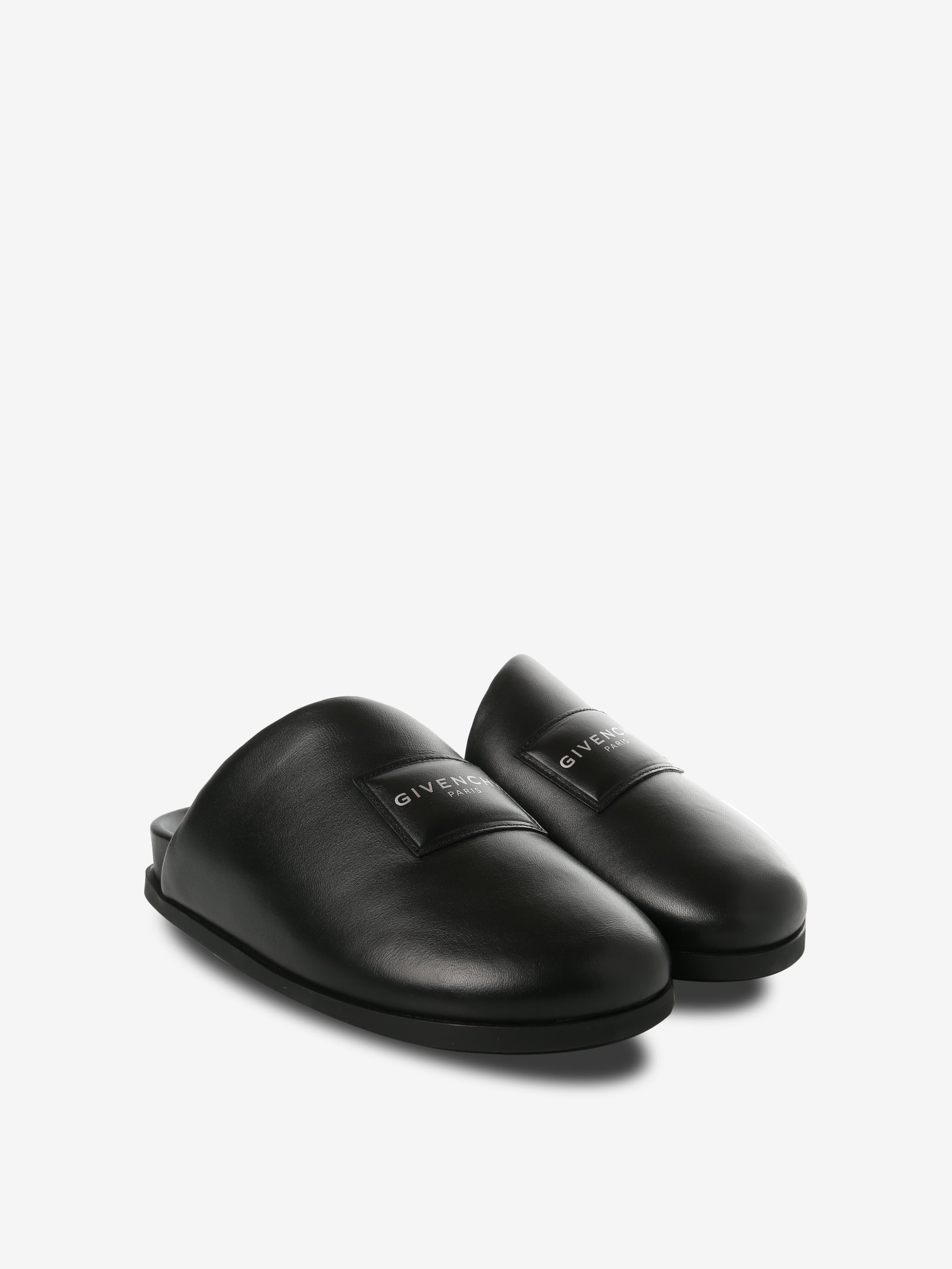 Black shoes,side view