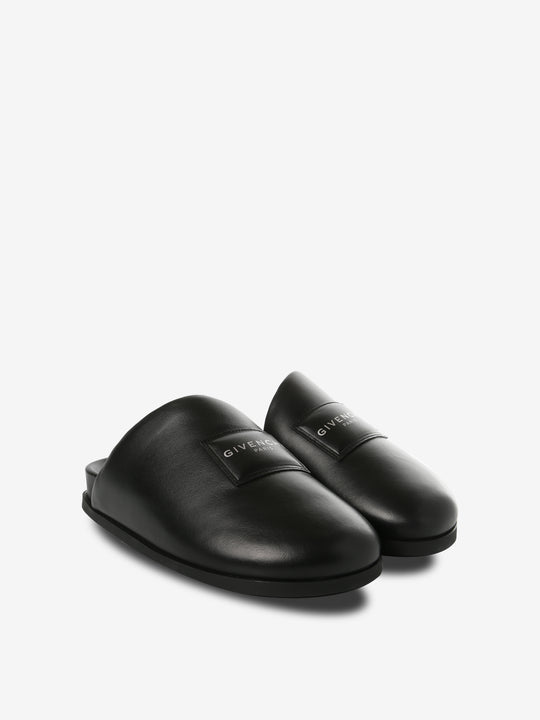 Black shoes,side view