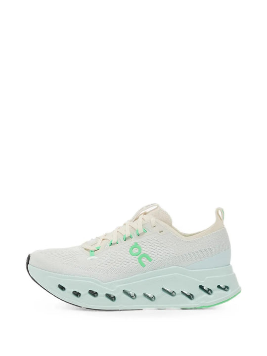 White shoes, side view