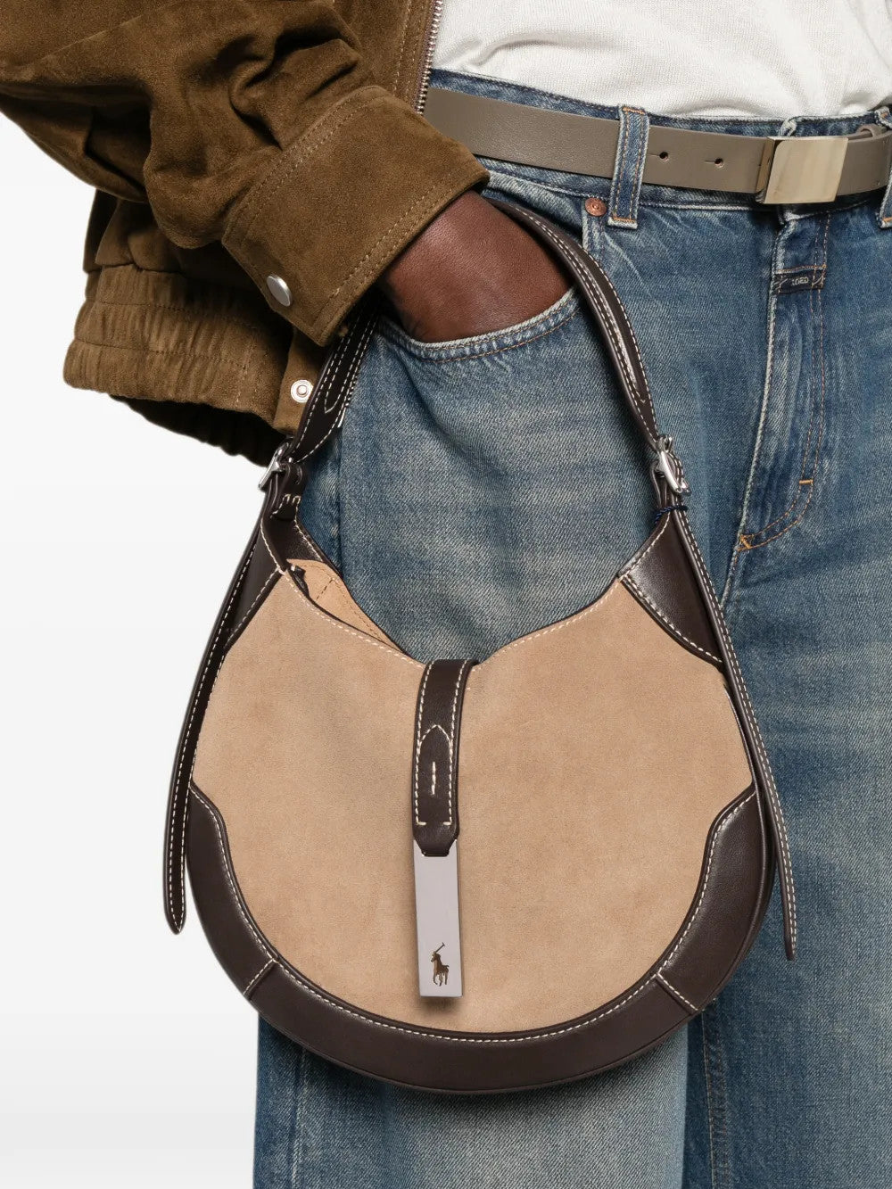 Brown bag, front view