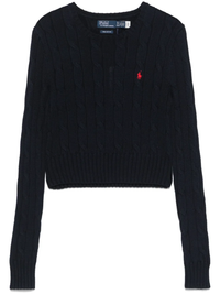 POLO RALPH LAUREN - Women Cable Knit Crewneck Sweater