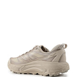 Tan shoes, side view