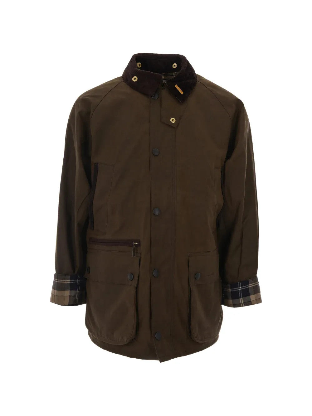 Brown jacket, front view
