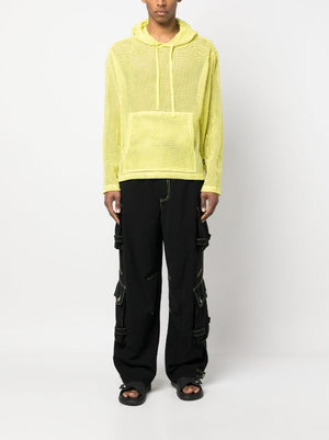 STUSSY - Men Cotton Mesh Hoodie