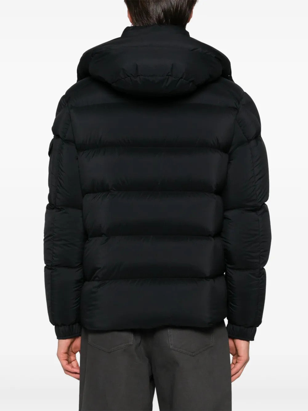 Black jacket, full body view