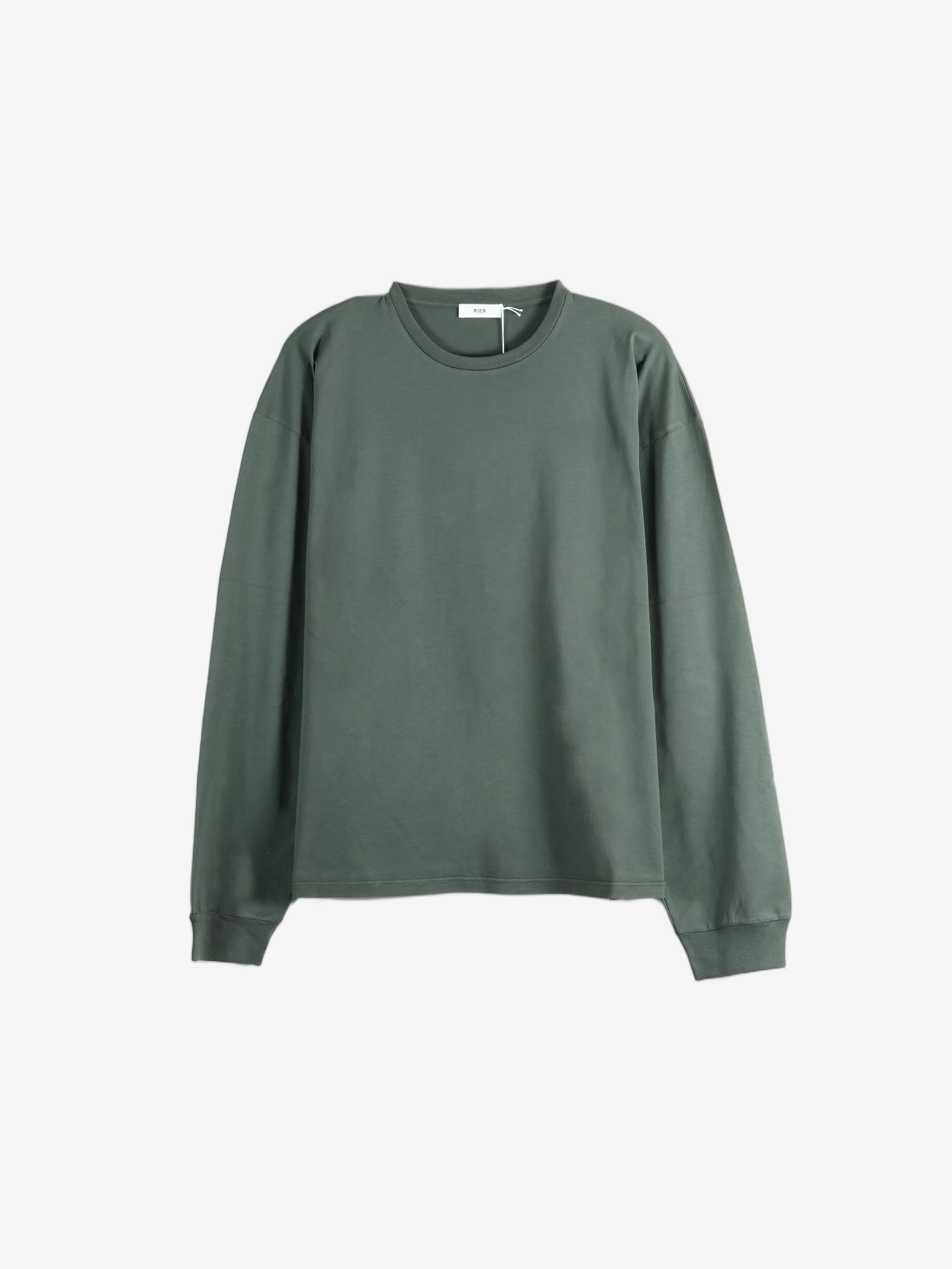 Green t-shirt, front view