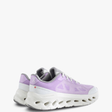 Purple shoes, back view