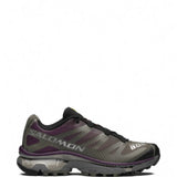 Purple shoes, front view