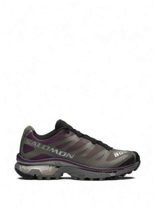 Purple shoes, front view