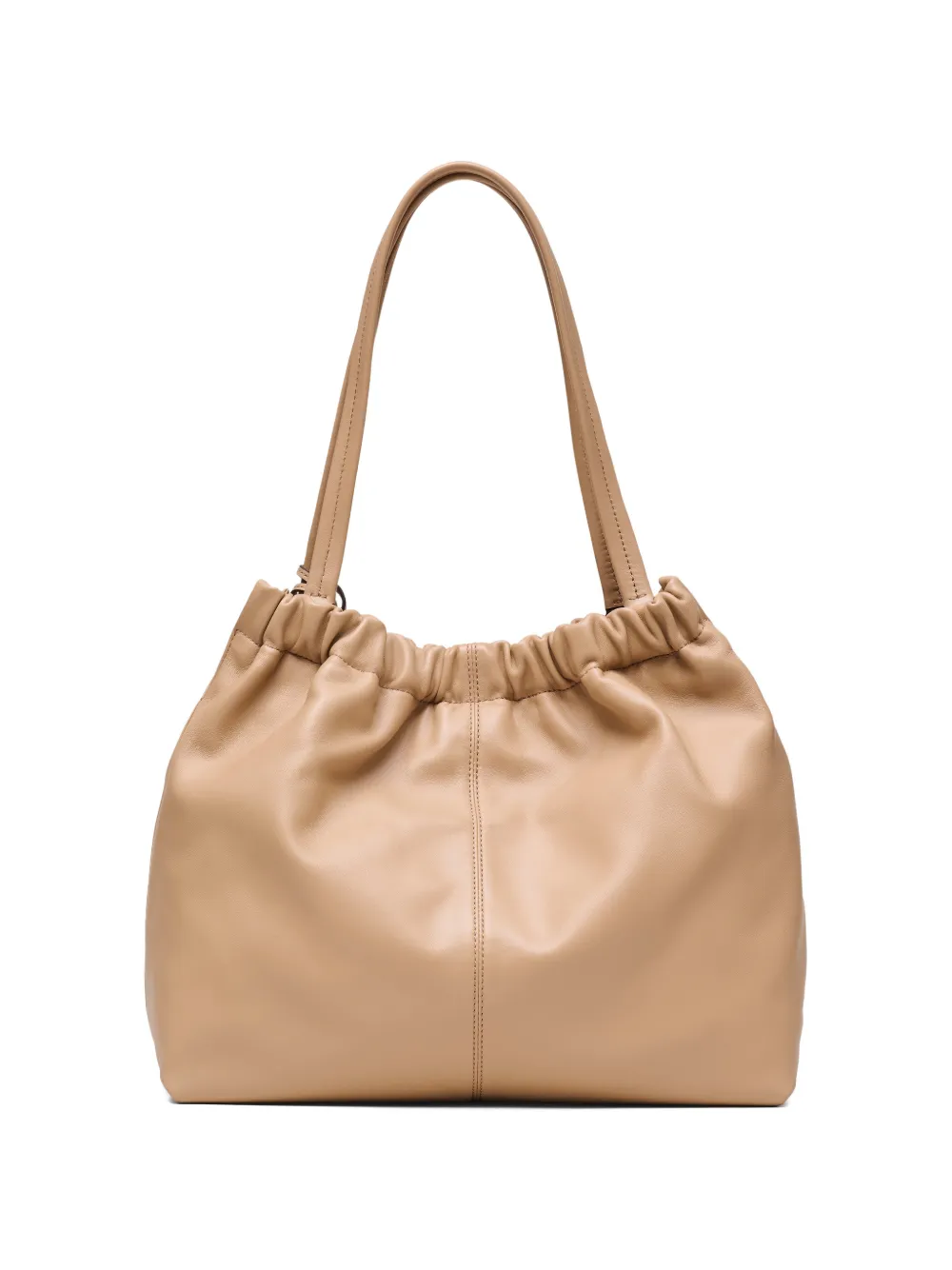 Brown bags, back view