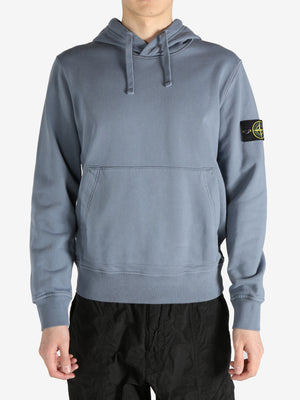 STONE ISLAND - Men Brushed Organic Cotton Fleece