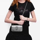 Grey accessories, full body view
