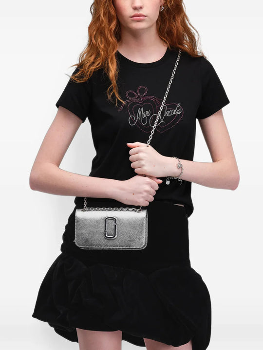 Grey accessories, full body view