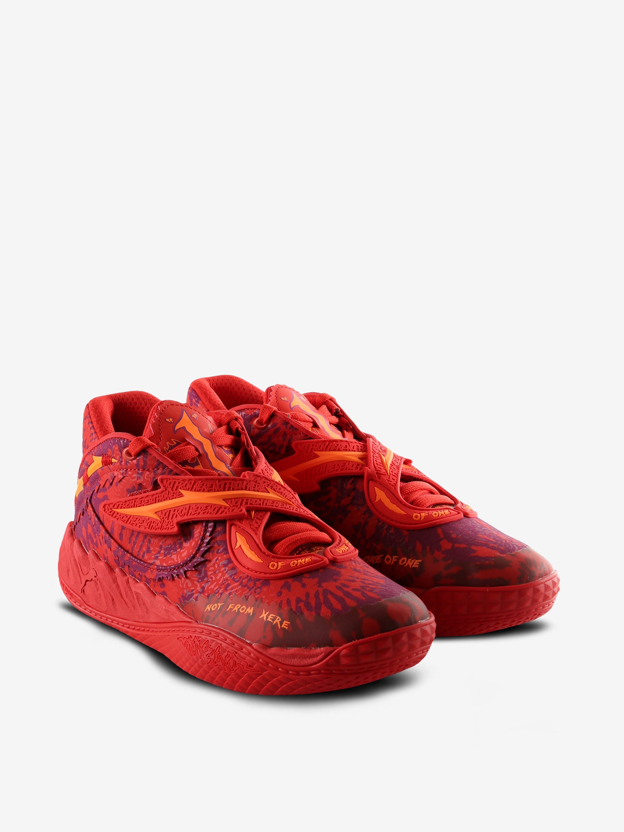 Red sneaker,side view